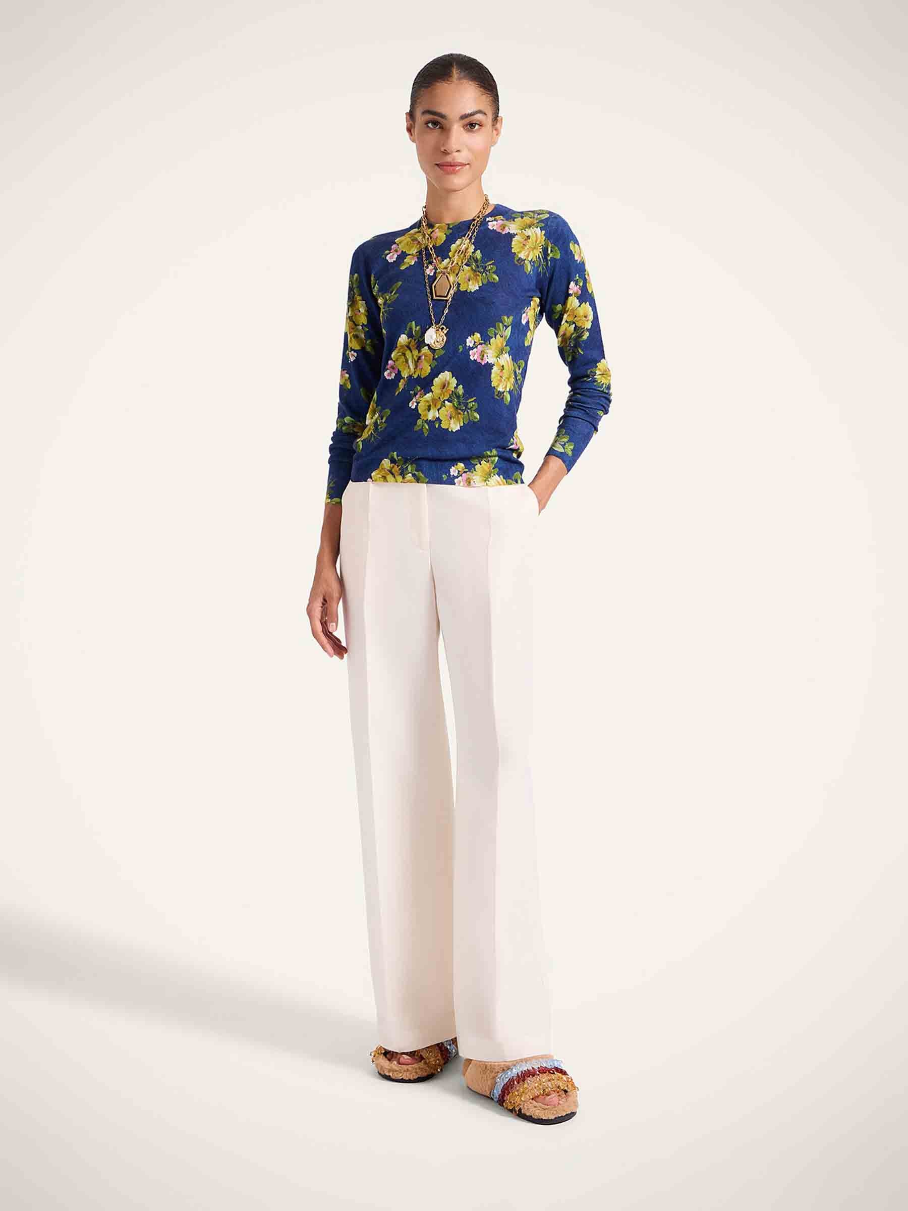 LaDoubleJ Mujer Barcelona Jersey Cuello Redondo color Floral sku 711-003379 01 - Foto 2