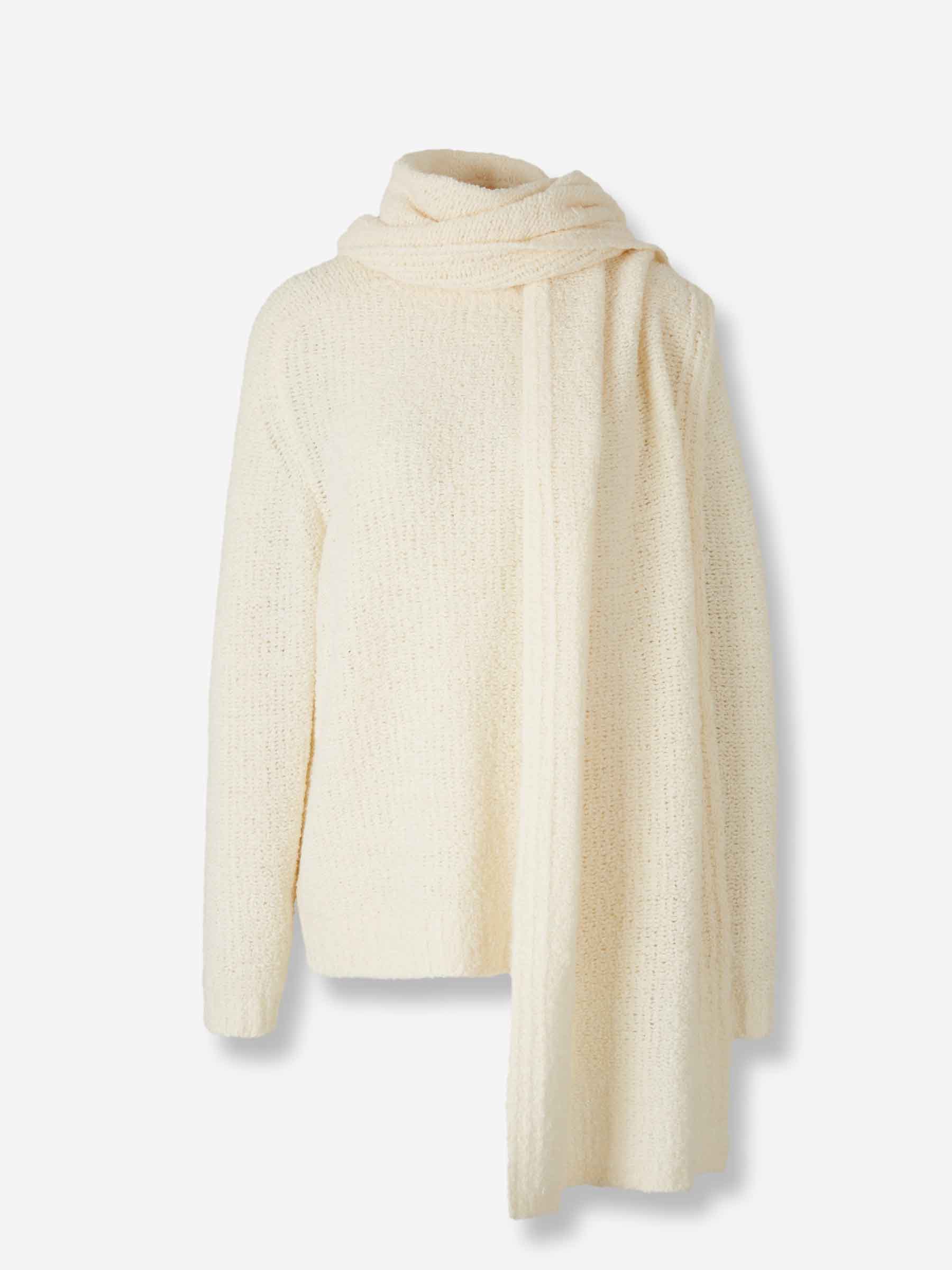 Staud Mujer Barcelona Jersey Siren Bufanda color Beige sku 711-003382 01 - Foto 1