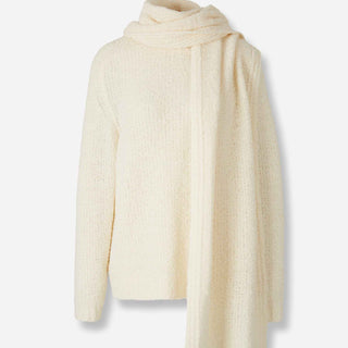Staud Mujer Barcelona Jersey Siren Bufanda color Beige sku 711-003382 01 - Foto 1