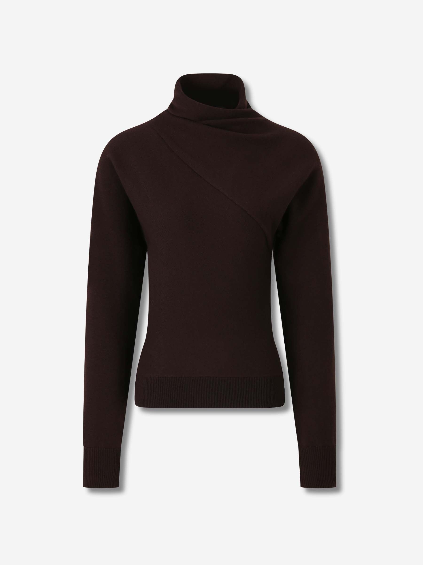 Tom Ford Mujer Barcelona Jersey Punto Cachemira color Burdeos sku 711-003389 01 - Foto 1