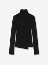 Courrèges Mujer Barcelona Jersey Cuello Alto color Negro sku 711-003390 01 - Foto 1