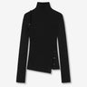 Courrèges Mujer Barcelona Jersey Cuello Alto color Negro sku 711-003390 01 - Foto 1