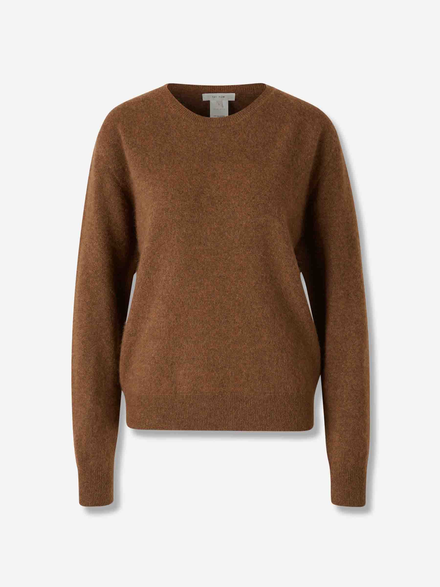 The Row Mujer Barcelona Jersey Punto Cachemira color Camel sku 711-003394 01 - Foto 1