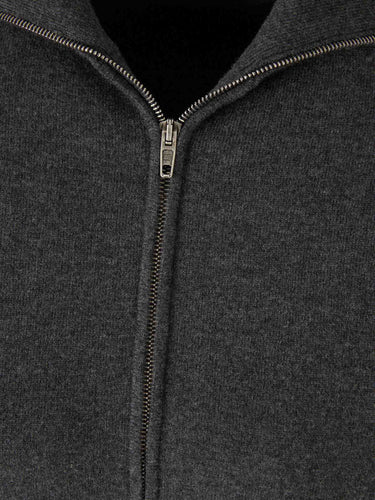 Balenciaga Mujer Barcelona Jersey Cuello Alto Back-To-Front color Gris sku 711-003396 01 - Foto 3