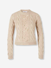 Max Mara Mujer Barcelona Jersey Cuello Redondo color Beige sku 711-003398 01 - Foto 1