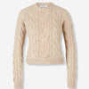 Max Mara Mujer Barcelona Jersey Cuello Redondo color Beige sku 711-003398 01 - Foto 1