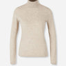 Max Mara Mujer Barcelona Jersey Cuello Alto color Beige sku 711-003399 01 - Foto 1