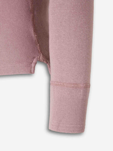 Chloé Mujer Barcelona Camiseta Henley Ajustada color Rosa Envejecido sku 711-003405 01 - Foto 4