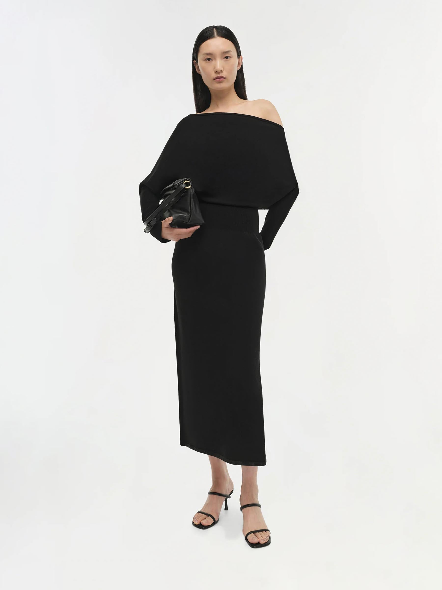 Simkhai Mujer Barcelona Jersey Monroe Embellished color Negro sku 711-003406 01 - Foto 2