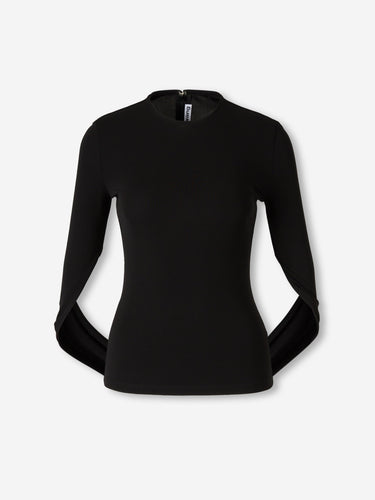 Alexander Wang Mujer Barcelona Top Drapeado color Negro sku 711-003415 01 - Foto 1