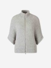 Peserico Mujer Barcelona Cárdigan Punto Lana color Gris sku 711-003420 01 - Foto 1