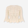 Zimmermann Mujer Barcelona Top Encaje Awaken color Marfil sku 711-003429 01 - Foto 1