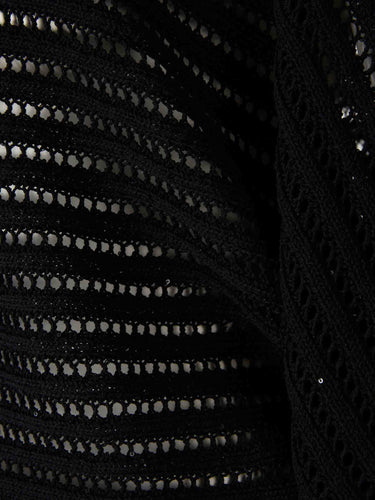 Peserico Mujer Barcelona Jersey Punto Algodón color Negro sku 711-003431 02 - Foto 4
