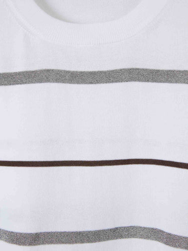 Peserico Mujer Barcelona Camiseta Manga Larga color Blanco sku 711-003432 01 - Foto 3