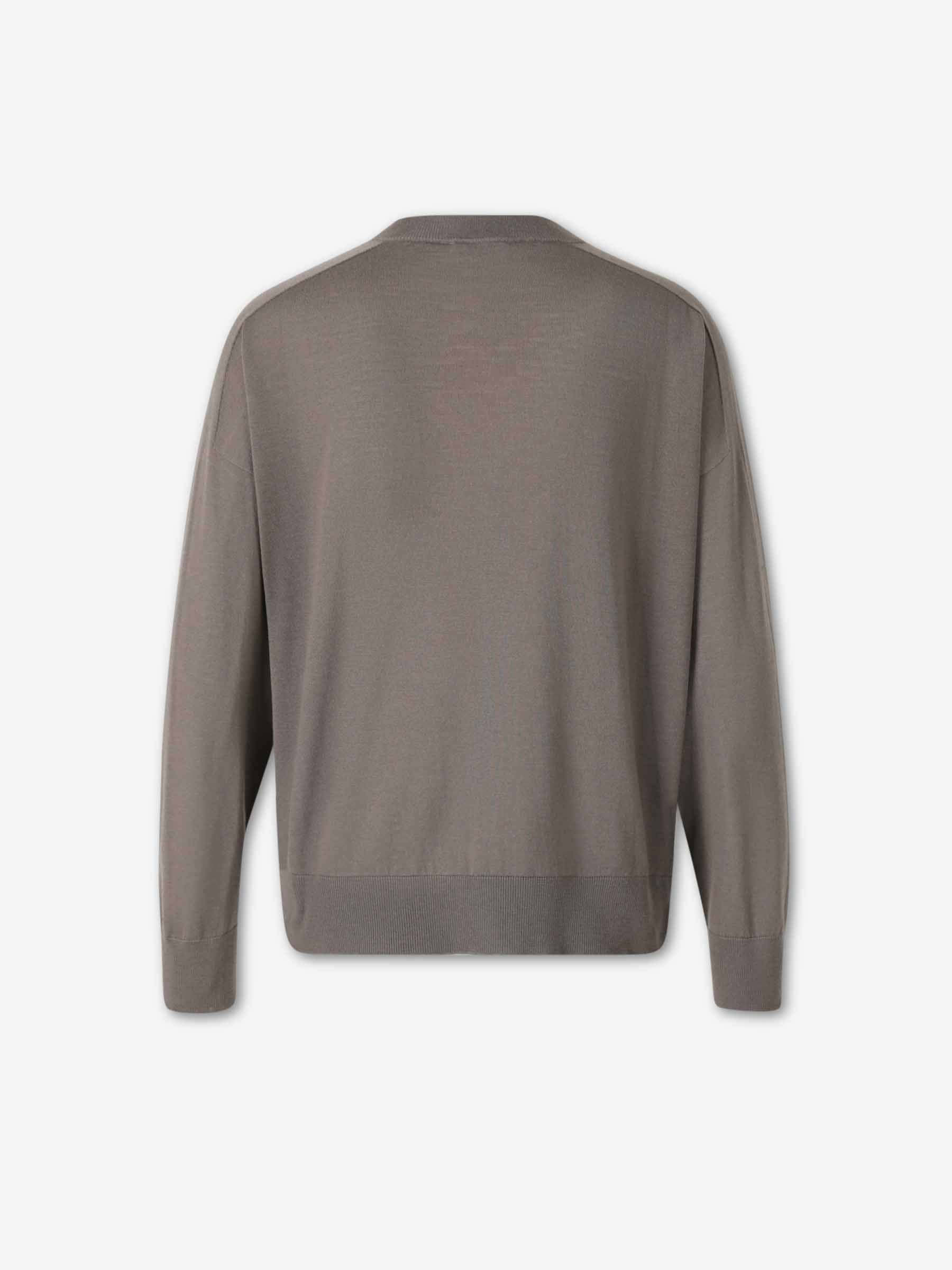 Peserico Mujer Barcelona Jersey Punto Lana color Marrón Oscuro sku 711-003433 01 - Foto 2