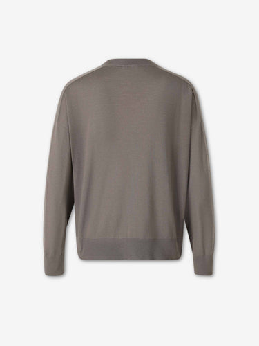 Peserico Mujer Barcelona Jersey Punto Lana color Marrón Oscuro sku 711-003433 01 - Foto 2