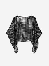 Peserico Mujer Barcelona Top Rejilla color Negro sku 711-003434 01 - Foto 1