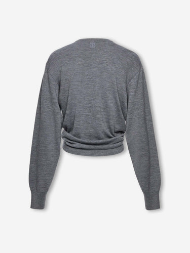 Magda Butrym Mujer Barcelona Jersey Cuello Redondo color Gris sku 711-003435 01 - Foto 3