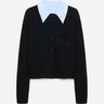 Dorothee Schumacher Mujer Barcelona Cárdigan Cuello Camisero color Negro sku 711-003440 01 - Foto 1
