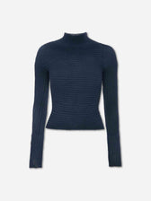 Victoria Beckham Mujer Barcelona Jersey Punto Texturizado color Azul Noche sku 711-003445 01 - Foto 1