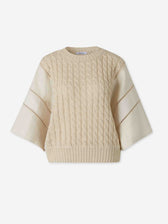 Max Mara Mujer Barcelona Jersey Ancho Lino color Blanco sku 711-003455 01 - Foto 1