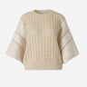 Max Mara Mujer Barcelona Jersey Ancho Lino color Blanco sku 711-003455 01 - Foto 1