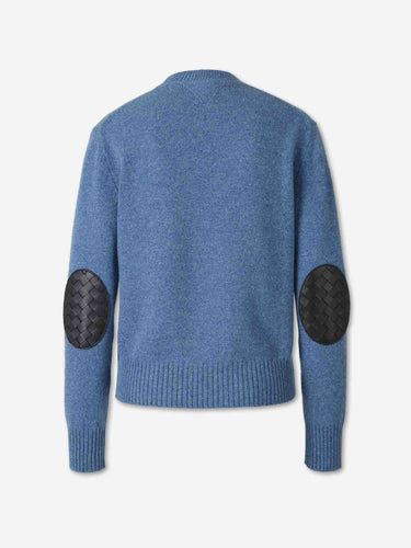 Bottega Veneta Mujer Barcelona Jersey Cuello Redondo color Azul Cobalto sku 711-003462 01 - Foto 2