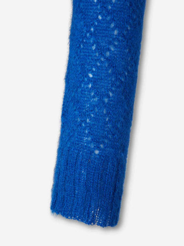 Jil Sander Mujer Barcelona Jersey Punto Mohair color Azul Cobalto sku 711-003465 01 - Foto 4