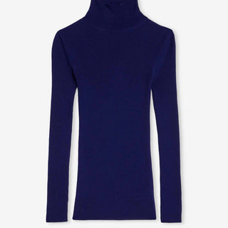 Jil Sander Mujer Barcelona Jersey Cuello Alto color Azul Cobalto sku 711-003466 01 - Foto 1