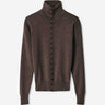 Lemaire Mujer Barcelona Cárdigan Fino Lana color Marrón Oscuro sku 711-003468 01 - Foto 1