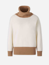 Herno Mujer Barcelona Jersey Cuello Alto color Beige sku 711-003477 01 - Foto 1