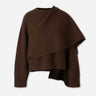 Altuzarra Mujer Barcelona Jersey Palmer color Marrón Oscuro sku 711-003479 01 - Foto 1