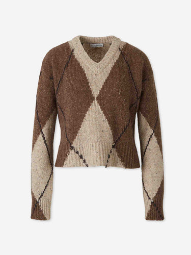 Altuzarra Mujer Barcelona Jersey Punto Parish color Marrón sku 711-003480 01 - Foto 1