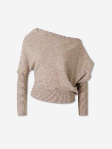 Altuzarra Mujer Barcelona Jersey Fino Paxi color Camel sku 711-003481 01 - Foto 1