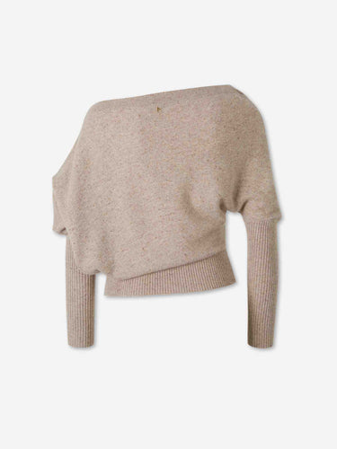 Altuzarra Mujer Barcelona Jersey Fino Paxi color Camel sku 711-003481 01 - Foto 2