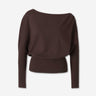 Simkhai Mujer Barcelona Jersey Fino Lavina color Marrón Oscuro sku 711-003491 01 - Foto 1