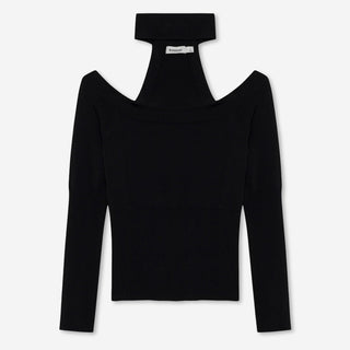 Simkhai Mujer Barcelona Top Off Shoulder Lila color Negro sku 711-003492 01 - Foto 1