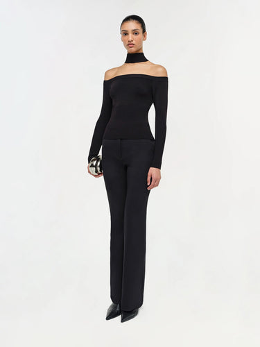 Simkhai Mujer Barcelona Top Off Shoulder Lila color Negro sku 711-003492 01 - Foto 2