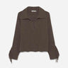 Simkhai Mujer Barcelona Jersey Cuello Polo Natalia color Taupe sku 711-003494 01 - Foto 1