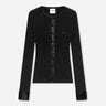 Courrèges Mujer Barcelona Cárdigan Vinilo Punto color Negro sku 711-003498 01 - Foto 1