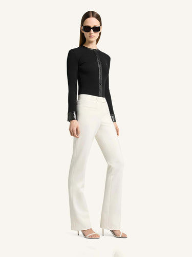 Courrèges Mujer Barcelona Cárdigan Vinilo Punto color Negro sku 711-003498 01 - Foto 2