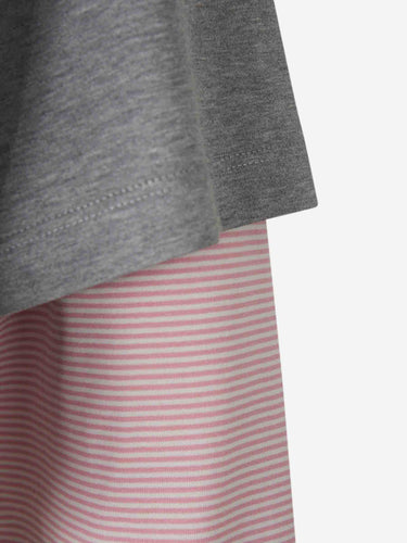 Miu Miu Mujer Barcelona Camiseta Capas Algodón color Gris sku 711-003502 01 - Foto 5