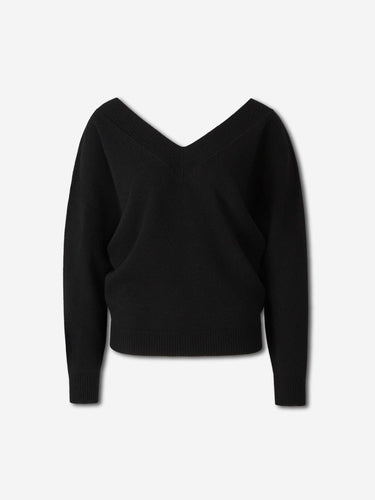 Tom Ford Mujer Barcelona Jersey Punto Cashmere color Negro sku 711-003504 01 - Foto 1