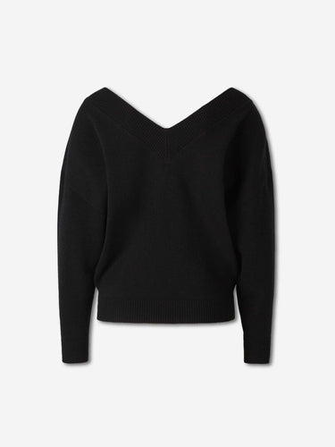 Tom Ford Mujer Barcelona Jersey Punto Cashmere color Negro sku 711-003504 01 - Foto 2