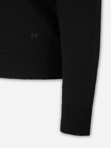Tom Ford Mujer Barcelona Jersey Punto Cashmere color Negro sku 711-003504 01 - Foto 4
