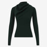 Zimmermann Mujer Barcelona Jersey Fino Efecto Pañuelo color Verde Oscuro sku 711-003505 01 - Foto 1