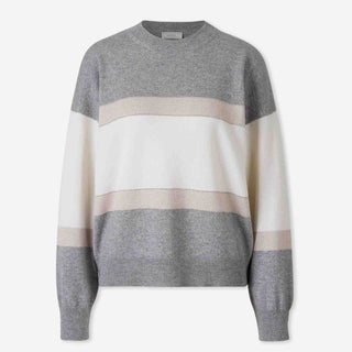 Peserico Mujer Barcelona Jersey Cuello Redondo color Gris Claro sku 711-003510 01 - Foto 1