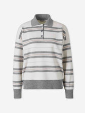 Peserico Mujer Barcelona Jersey Cuello Redondo color Gris Claro sku 711-003510 02 - Foto 1