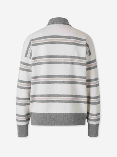 Peserico Mujer Barcelona Jersey Cuello Redondo color Gris Claro sku 711-003510 02 - Foto 2