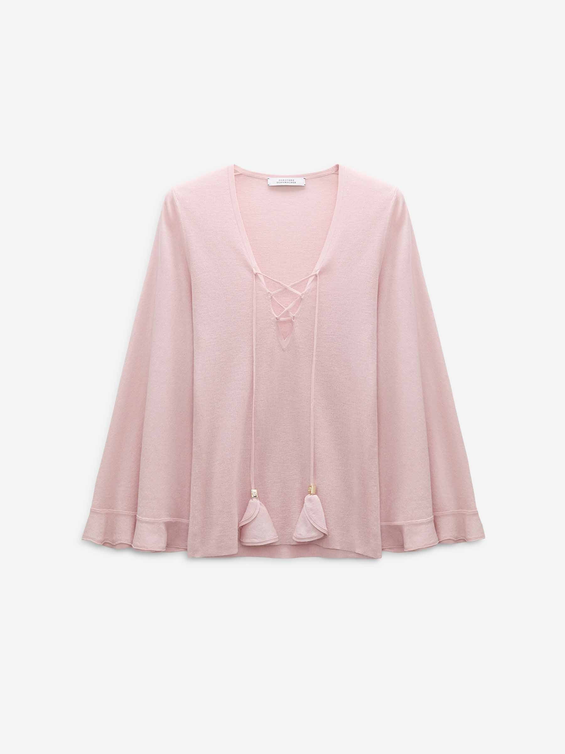 Dorothee Schumacher Mujer Barcelona Camiseta de punto color Rosa Palo sku 711-003524 01 - Foto 1